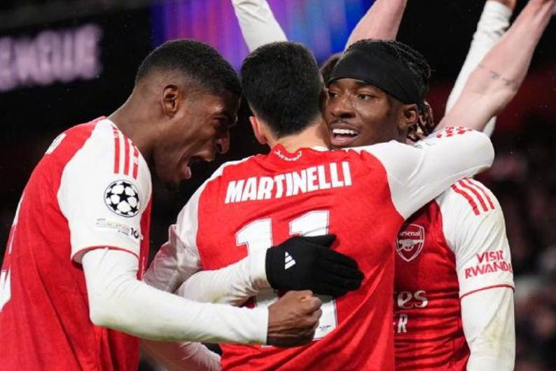 欧冠大战3-1击败拜仁，阿森纳豪取五连胜，冲击双冠王宝座